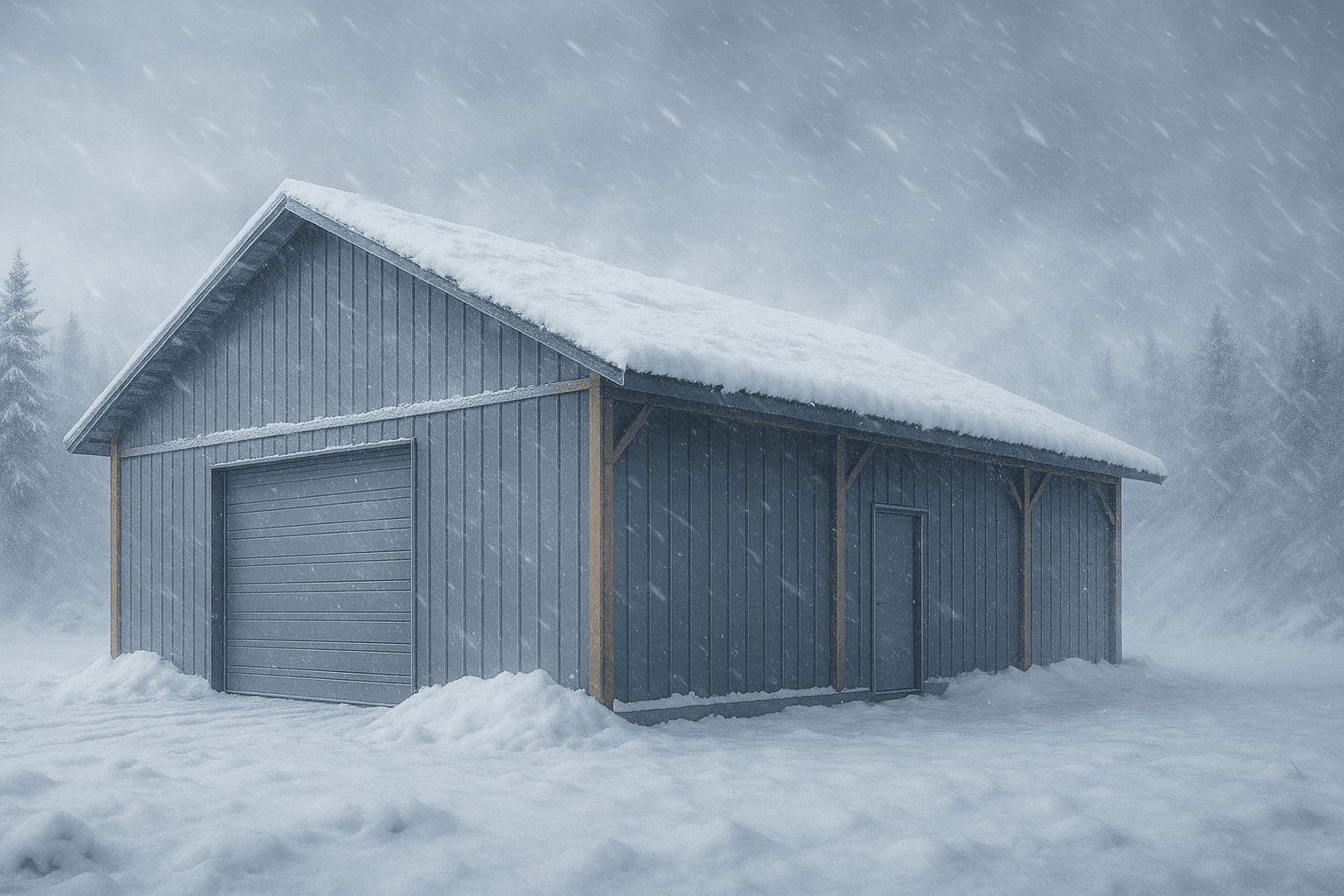 Winter-Ready Buildings: How Our Post-Frame Structures Handle Tacoma's Toughest Weather
