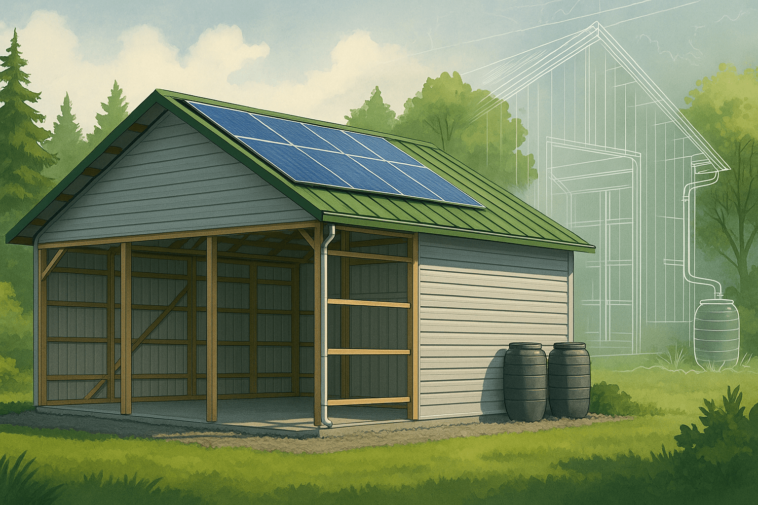 Environmental Benefits of Post-Frame Building in Washington